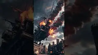 VICTORIAN AIRSHIP ATTACK | #steampunk #fantasy #scifi #scififantasy