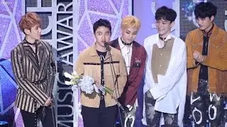 170222 엑소 (EXO) - 2분기 앨범상 수상소감  [전체] 직캠 Fancam (2016 가온차트어워드) by Mera