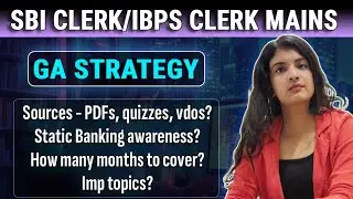 Abhi tk Start nhi Kiya, Km time me kese pura ga cover kre?? #sbiclerk #ibpsclerk