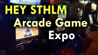 What to Do in Stockholm #1 | HEY STHLM Expo, Arcade Games and Geek Culture