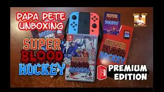 Papa Pete Unboxing - Super Blood Hockey Premium Edition from Premium Edition Games