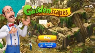 Alien Abduction? - Gardenscapes New Area - The Pyramid - Day 1