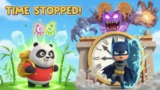 Bao The Panda and Batman Kid save time and friendship in a magical village adventure for everyone