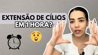DICAS PARA DIMINUIR O TEMPO NA EXTENSÃO DE CÍLIOS #lashdesigner #extensaodecilios