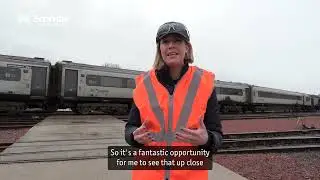 Transport Minister Visit To Haymarket Depot