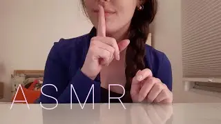 ASMR - Tracing And Close Whispers (Guess The Words!)
