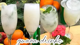 Guava juice and guava mojito | guava juice recipe easy recipe | easy summer drinks