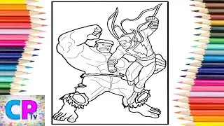 Hulk vs Shazam Coloring Pages/Marvel Coloring/Jim Yosef - Arrow/Jim Yosef - Eclipse [NCS Release]