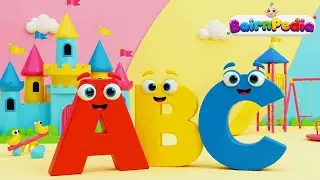 Обучающие видео ABC | Слова по алфавиту | Весёлые обучающие видео для детей 4 лет | BairnPedia