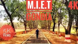 M.I.E.T Gondia - Nagpur to Gondia- Relive your college days through this beautiful 4K video 👍