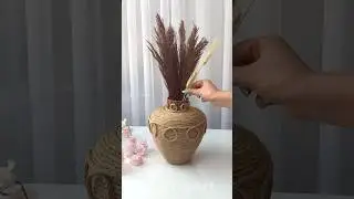 DIY beautiful vase 🏺