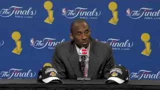 2009 NBA Finals Game 2- Kobe Bryant Post-Game Interview (HQ)