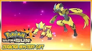 Pok&eacute;mon Ultra Sun & Ultra Moon Zeraora Mystery Gift