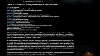 Ops! It is JTAG's Fault: Journey to Unlocking Automotive Grade IC