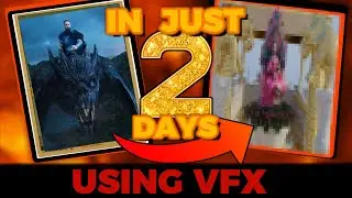 Adipurush Trailer | Recreated Using VFX || Pushpak Vimana #adipurush #vfx #reaction