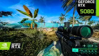 BATTLEFIELD 2042 (ULTRA SETTINGS) 4K + DLSS ON + RTX 5080 - FRAME GENERATION i7 265K