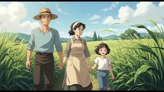 The Beauty of Simple Living | A Ghibli-Style Animated Farm Story