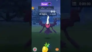 Darkrai Shiny Boosted Raid #shorts Pokemon Go PGSHARP #fyp #viral