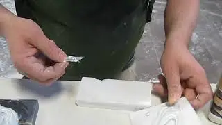 Stone countertop chip repair