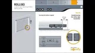 SOMFY : ROLLIXO RTS with XSE transmitter (English version)
