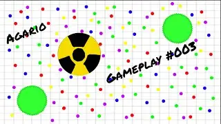 Agar.io Gameplay #003 Testing the Spyskin