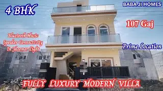 107 Gaj 4BHK Luxury Villa With Bluetooth Music Connectivity In Jhoomer Light / #home #property #bps 