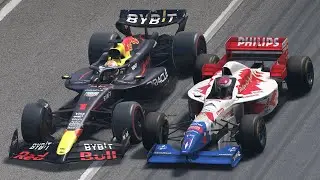 Max Verstappen vs Jos Verstappen | Red Bull 2024 vs Footwork 1996 at Monza