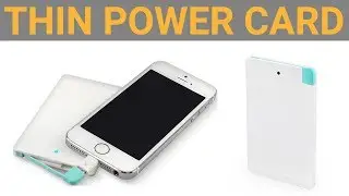 THIN POWER BANK - CREDIT CARD SIZED POWERBANK