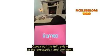 Review SSA FRAMEO 32GB Digital Picture Frame with LED Light, 10.1 Inch WiFi, 1280 x 800 HD IPS LCD T