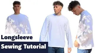 How to sew the perfect Longsleeve | Longsleeve T-Shirt Sewing Tutorial
