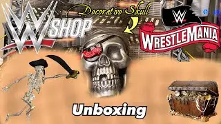 An Unboxing Video:WWEShop.com Exclusive WrestleMania 36 Decorative Skull