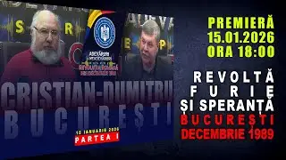 PROMO: REVOLTĂ, FURIE ȘI SPERANȚĂ. BUCUREȘTI - DECEMBRIE 1989 / PARTEA I