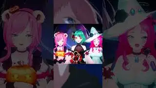 Опенинг Oshi no Ko, но его поют три аниме-девочки &hearts;  #cover #idol #oshinoko #vtuber #ruvtuber