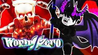ПОВЕЛИТЕЛЬ ДЕМОНОВ ВЕРНУЛСЯ! | Roblox World Zero Fallen King Boss Raid 2025