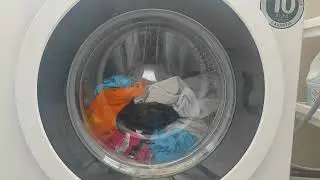The perfect wash - look at #satisfying hypnotic colours during spinning #washingmachine