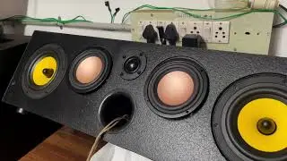 Center Channel Speaker Crossover Test | Audio Performance with Amplifier | SS Digital Audio Systems