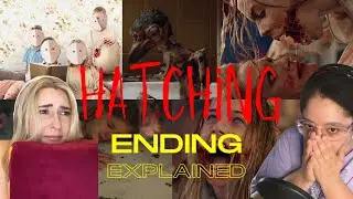 Heavy metaphors and practical monster fun - Hatching (2022) - Movie Review Podcast -Ending explained