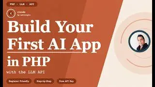 Build a PHP AI App with Claude API in 20 Minutes  #PHP #AI #LLM #claude  #APIs
