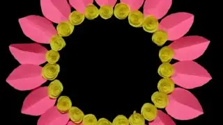 Craft paper flower amazing simple design idea 