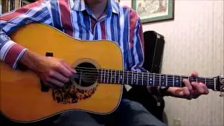 Send the Light Bluegrass guitar break lesson in G