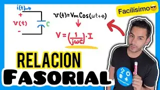✅Relaci&oacute;n FASORIAL en el CAPACITOR [ 𝐀𝐩𝐫𝐞𝐧𝐝𝐞 𝐏𝐚𝐬𝐨 𝐚 𝐏𝐚𝐬𝐨😎​🫵​💯​] An&aacute;lisis de Circuitos