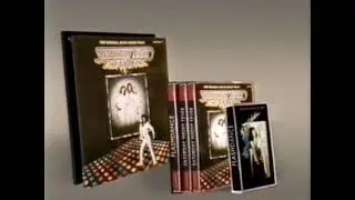 1989 Soundtracks zu Flashdance, Saturday Night Fever, Staying Alive un &ndash; Deutsche Retro Werbung