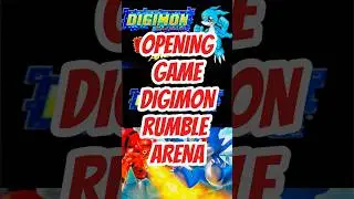 Opening Digimon digital monster rumble arena PlayStation one 2001 #digimongame #playstation #gameps1