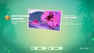 Fortnite Loading Screen:  THE PARK     ( Conspiracy Boarder set )