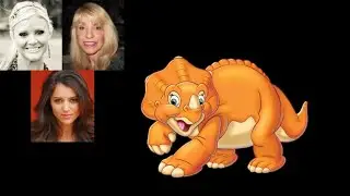 Animated Voice Comparison- Cera (Land Before Time)