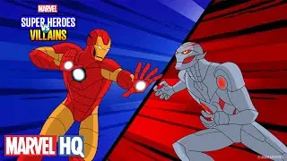 Iron Man vs. Ultron | Marvel Super Heroes vs. Villains