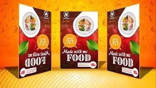 How to create a discount coupon for a restaurant​ in Photoshop cc 2020