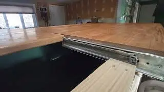 DIY Home Renovation- Cellar Staircase Turned into Kitchen Island