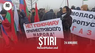 Transnistria cere gaz de la Sandu/Dodon cheamă la protest/La Chișinău, avioanele aterizează în ceață