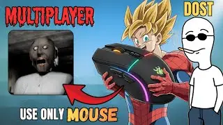 We Tried ESCAPING GRANNY Using ONLY a MOUSE 😂 WIth Spider Fuser Script Writer!